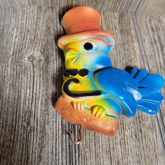 Vintage Chalkware Bluebird Hook, 1972 Miller Studio - Picture 3 of 4